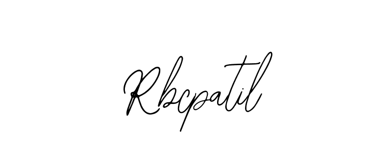 Create a beautiful signature design for name Rbcpatil. With this signature (Bearetta-2O07w) fonts, you can make a handwritten signature for free. Rbcpatil signature style 12 images and pictures png