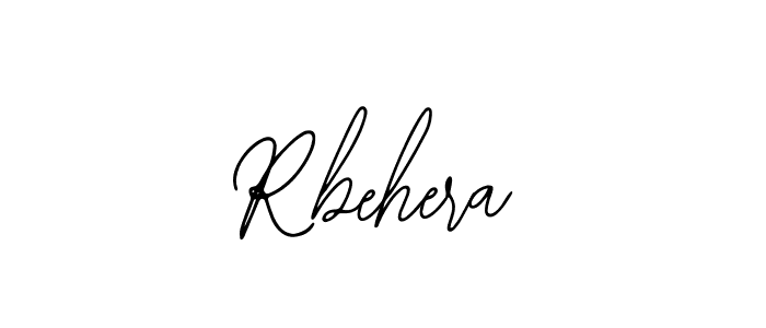 How to Draw Rbehera signature style? Bearetta-2O07w is a latest design signature styles for name Rbehera. Rbehera signature style 12 images and pictures png