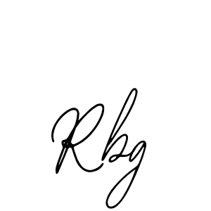 Use a signature maker to create a handwritten signature online. With this signature software, you can design (Bearetta-2O07w) your own signature for name Rbg. Rbg signature style 12 images and pictures png