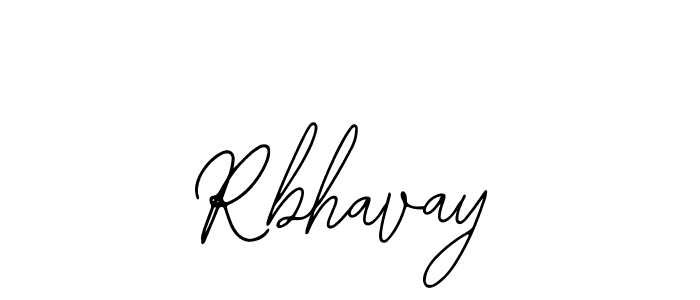 You should practise on your own different ways (Bearetta-2O07w) to write your name (Rbhavay) in signature. don't let someone else do it for you. Rbhavay signature style 12 images and pictures png