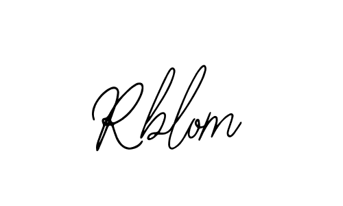 How to Draw Rblom signature style? Bearetta-2O07w is a latest design signature styles for name Rblom. Rblom signature style 12 images and pictures png