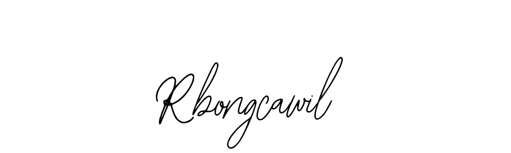 How to make Rbongcawil signature? Bearetta-2O07w is a professional autograph style. Create handwritten signature for Rbongcawil name. Rbongcawil signature style 12 images and pictures png