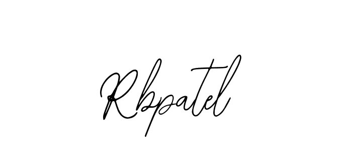Use a signature maker to create a handwritten signature online. With this signature software, you can design (Bearetta-2O07w) your own signature for name Rbpatel. Rbpatel signature style 12 images and pictures png