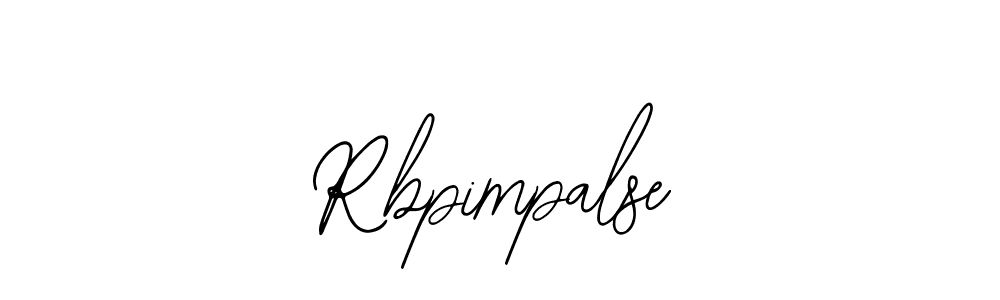 Make a beautiful signature design for name Rbpimpalse. With this signature (Bearetta-2O07w) style, you can create a handwritten signature for free. Rbpimpalse signature style 12 images and pictures png