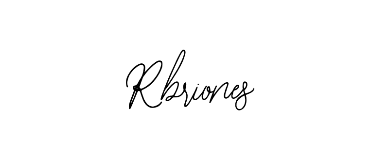 The best way (Bearetta-2O07w) to make a short signature is to pick only two or three words in your name. The name Rbriones include a total of six letters. For converting this name. Rbriones signature style 12 images and pictures png