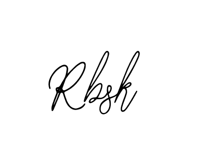 Make a beautiful signature design for name Rbsk. Use this online signature maker to create a handwritten signature for free. Rbsk signature style 12 images and pictures png
