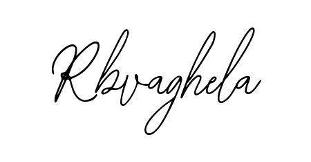 Elevate your brand with a stunning Rbvaghela eSignature. The Bearetta-2O07w style provides a balanced, flowing aesthetic for everyday signing. Rbvaghela signature style 12 images and pictures png