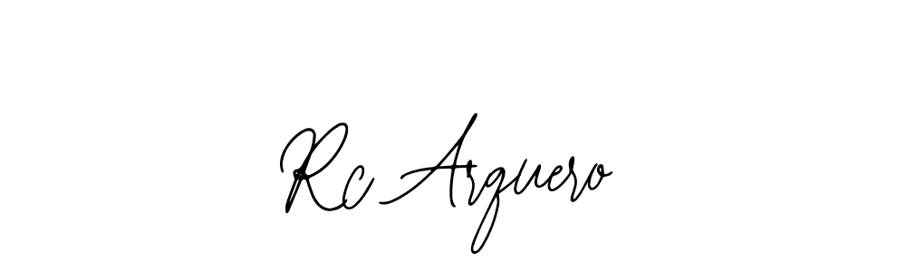 Design your own signature with our free online signature maker. With this signature software, you can create a handwritten (Bearetta-2O07w) signature for name Rc Arquero. Rc Arquero signature style 12 images and pictures png
