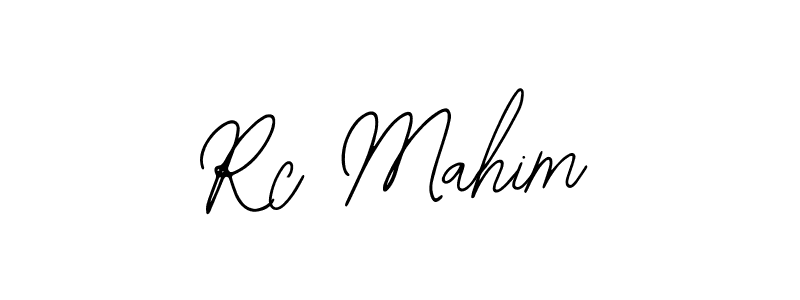 Rc Mahim stylish signature style. Best Handwritten Sign (Bearetta-2O07w) for my name. Handwritten Signature Collection Ideas for my name Rc Mahim. Rc Mahim signature style 12 images and pictures png