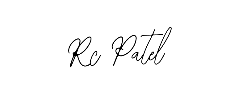 Make a beautiful signature design for name Rc Patel. With this signature (Bearetta-2O07w) style, you can create a handwritten signature for free. Rc Patel signature style 12 images and pictures png