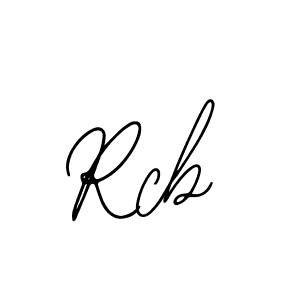 if you are searching for the best signature style for your name Rcb. so please give up your signature search. here we have designed multiple signature styles  using Bearetta-2O07w. Rcb signature style 12 images and pictures png
