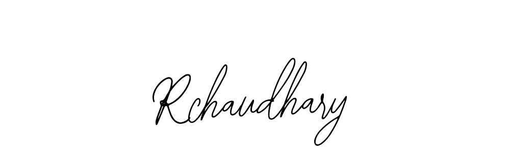 Also You can easily find your signature by using the search form. We will create Rchaudhary name handwritten signature images for you free of cost using Bearetta-2O07w sign style. Rchaudhary signature style 12 images and pictures png
