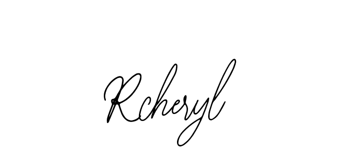 Rcheryl stylish signature style. Best Handwritten Sign (Bearetta-2O07w) for my name. Handwritten Signature Collection Ideas for my name Rcheryl. Rcheryl signature style 12 images and pictures png