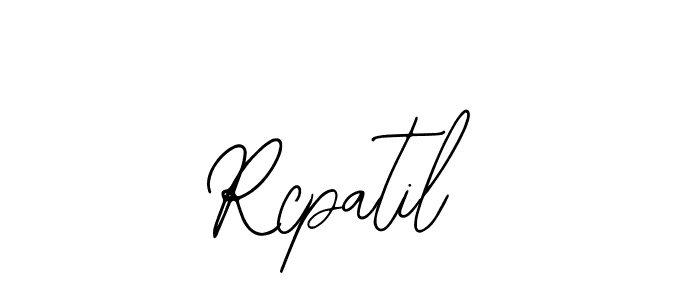 Rcpatil stylish signature style. Best Handwritten Sign (Bearetta-2O07w) for my name. Handwritten Signature Collection Ideas for my name Rcpatil. Rcpatil signature style 12 images and pictures png