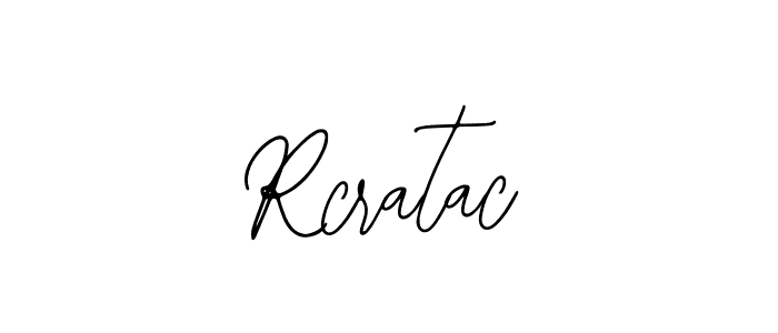Also You can easily find your signature by using the search form. We will create Rcratac name handwritten signature images for you free of cost using Bearetta-2O07w sign style. Rcratac signature style 12 images and pictures png