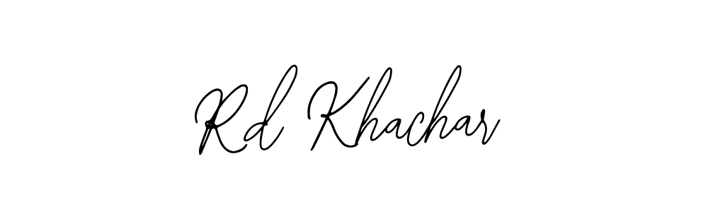 Once you've used our free online signature maker to create your best signature Bearetta-2O07w style, it's time to enjoy all of the benefits that Rd Khachar name signing documents. Rd Khachar signature style 12 images and pictures png