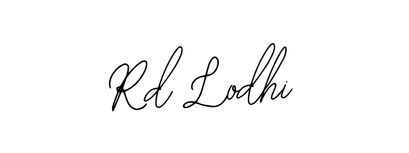 Similarly Bearetta-2O07w is the best handwritten signature design. Signature creator online .You can use it as an online autograph creator for name Rd Lodhi. Rd Lodhi signature style 12 images and pictures png