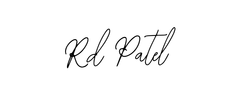 How to Draw Rd Patel signature style? Bearetta-2O07w is a latest design signature styles for name Rd Patel. Rd Patel signature style 12 images and pictures png