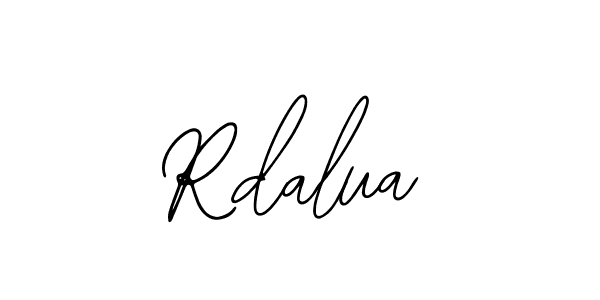 Here are the top 10 professional signature styles for the name Rdalua. These are the best autograph styles you can use for your name. Rdalua signature style 12 images and pictures png