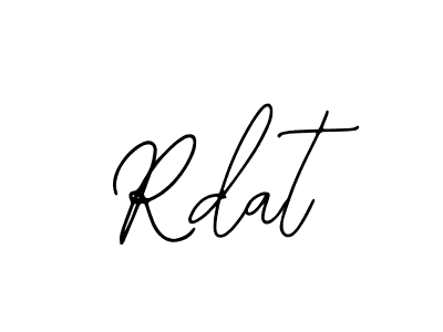Make a beautiful signature design for name Rdat. Use this online signature maker to create a handwritten signature for free. Rdat signature style 12 images and pictures png