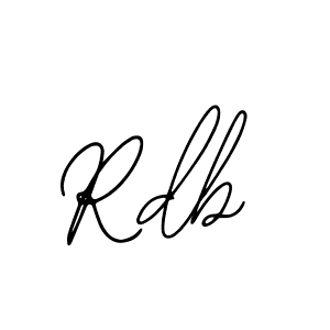 It looks lik you need a new signature style for name Rdb. Design unique handwritten (Bearetta-2O07w) signature with our free signature maker in just a few clicks. Rdb signature style 12 images and pictures png