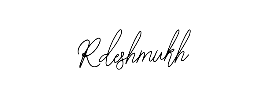 Make a beautiful signature design for name Rdeshmukh. With this signature (Bearetta-2O07w) style, you can create a handwritten signature for free. Rdeshmukh signature style 12 images and pictures png