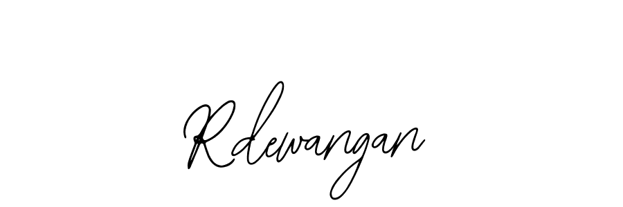 Make a beautiful signature design for name Rdewangan. With this signature (Bearetta-2O07w) style, you can create a handwritten signature for free. Rdewangan signature style 12 images and pictures png