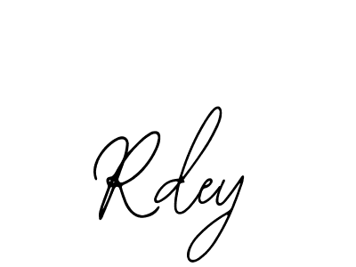 Make a beautiful signature design for name Rdey. With this signature (Bearetta-2O07w) style, you can create a handwritten signature for free. Rdey signature style 12 images and pictures png
