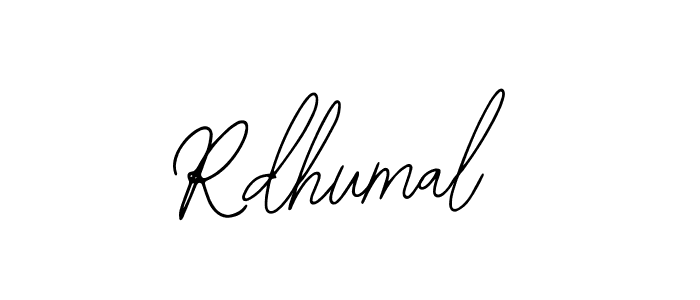 It looks lik you need a new signature style for name Rdhumal. Design unique handwritten (Bearetta-2O07w) signature with our free signature maker in just a few clicks. Rdhumal signature style 12 images and pictures png