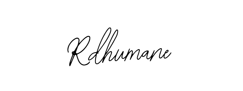 You should practise on your own different ways (Bearetta-2O07w) to write your name (Rdhumane) in signature. don't let someone else do it for you. Rdhumane signature style 12 images and pictures png