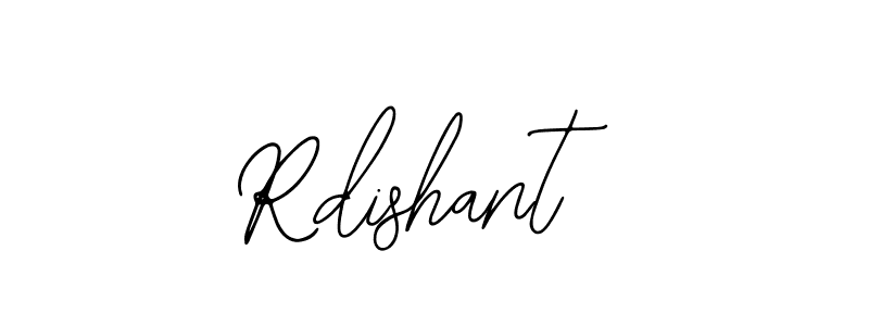 Also You can easily find your signature by using the search form. We will create Rdishant name handwritten signature images for you free of cost using Bearetta-2O07w sign style. Rdishant signature style 12 images and pictures png