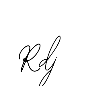 if you are searching for the best signature style for your name Rdj. so please give up your signature search. here we have designed multiple signature styles  using Bearetta-2O07w. Rdj signature style 12 images and pictures png