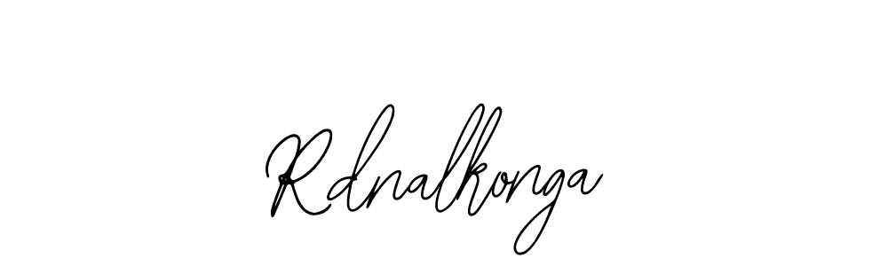 Make a beautiful signature design for name Rdnalkonga. With this signature (Bearetta-2O07w) style, you can create a handwritten signature for free. Rdnalkonga signature style 12 images and pictures png