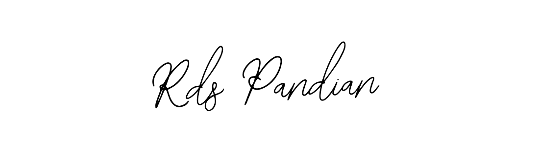 Similarly Bearetta-2O07w is the best handwritten signature design. Signature creator online .You can use it as an online autograph creator for name Rds Pandian. Rds Pandian signature style 12 images and pictures png
