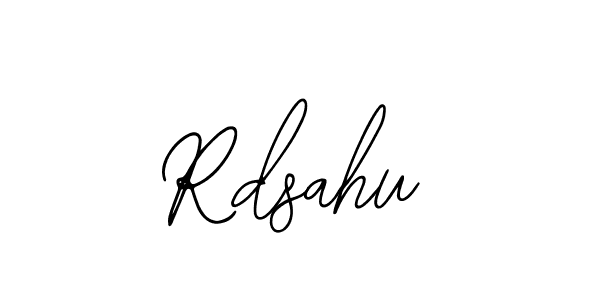 Make a beautiful signature design for name Rdsahu. With this signature (Bearetta-2O07w) style, you can create a handwritten signature for free. Rdsahu signature style 12 images and pictures png