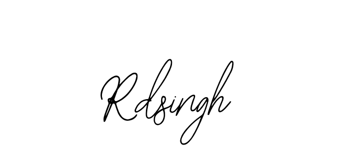 if you are searching for the best signature style for your name Rdsingh. so please give up your signature search. here we have designed multiple signature styles  using Bearetta-2O07w. Rdsingh signature style 12 images and pictures png