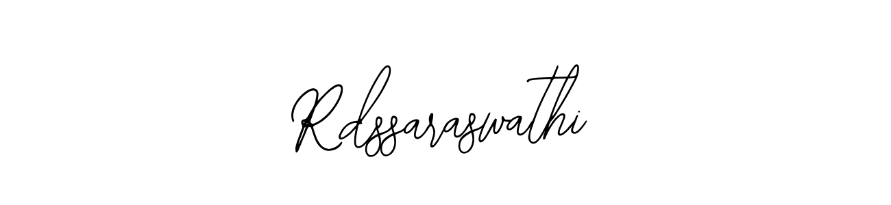Use a signature maker to create a handwritten signature online. With this signature software, you can design (Bearetta-2O07w) your own signature for name Rdssaraswathi. Rdssaraswathi signature style 12 images and pictures png