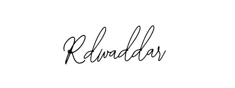 Also we have Rdwaddar name is the best signature style. Create professional handwritten signature collection using Bearetta-2O07w autograph style. Rdwaddar signature style 12 images and pictures png