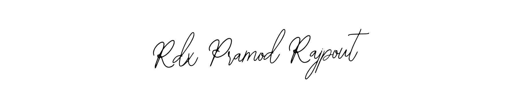 Rdx Pramod Rajpout stylish signature style. Best Handwritten Sign (Bearetta-2O07w) for my name. Handwritten Signature Collection Ideas for my name Rdx Pramod Rajpout. Rdx Pramod Rajpout signature style 12 images and pictures png