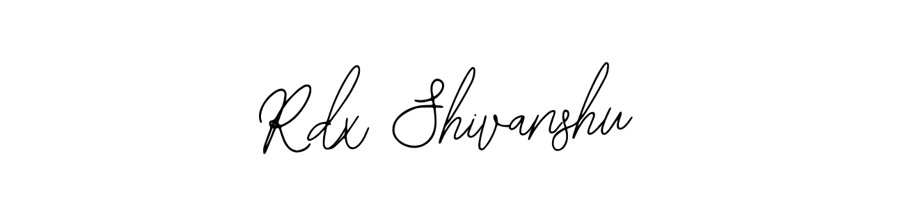 Create a beautiful signature design for name Rdx Shivanshu. With this signature (Bearetta-2O07w) fonts, you can make a handwritten signature for free. Rdx Shivanshu signature style 12 images and pictures png