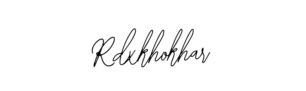 How to make Rdxkhokhar signature? Bearetta-2O07w is a professional autograph style. Create handwritten signature for Rdxkhokhar name. Rdxkhokhar signature style 12 images and pictures png