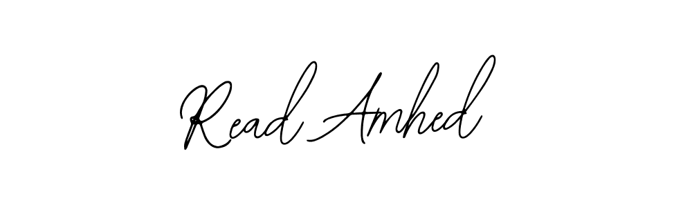 Make a beautiful signature design for name Read Amhed. With this signature (Bearetta-2O07w) style, you can create a handwritten signature for free. Read Amhed signature style 12 images and pictures png