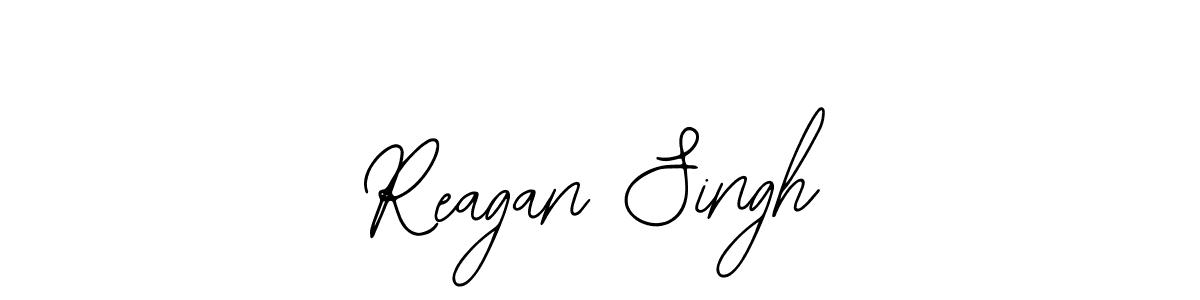 The best way (Bearetta-2O07w) to make a short signature is to pick only two or three words in your name. The name Reagan Singh include a total of six letters. For converting this name. Reagan Singh signature style 12 images and pictures png