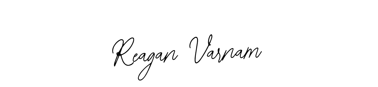 Bearetta-2O07w is a professional signature style that is perfect for those who want to add a touch of class to their signature. It is also a great choice for those who want to make their signature more unique. Get Reagan Varnam name to fancy signature for free. Reagan Varnam signature style 12 images and pictures png