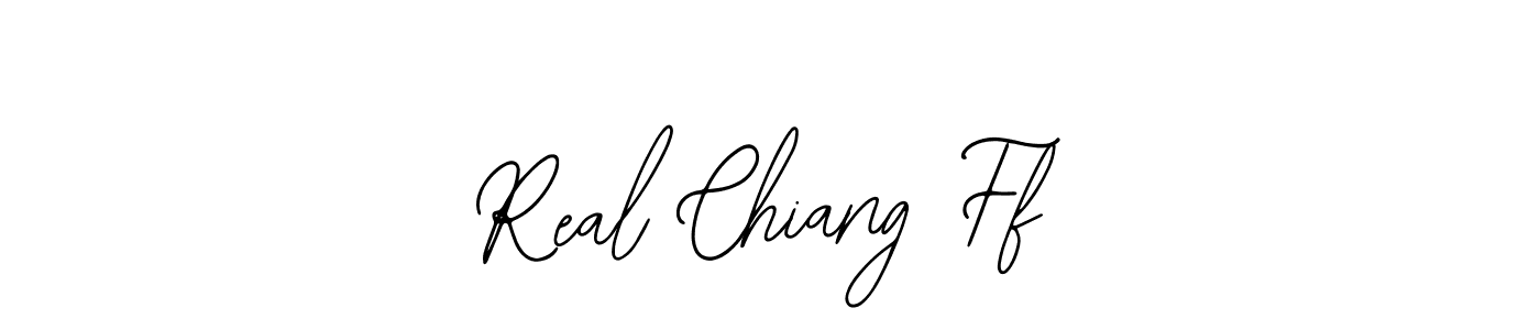 The best way (Bearetta-2O07w) to make a short signature is to pick only two or three words in your name. The name Real Chiang Ff include a total of six letters. For converting this name. Real Chiang Ff signature style 12 images and pictures png