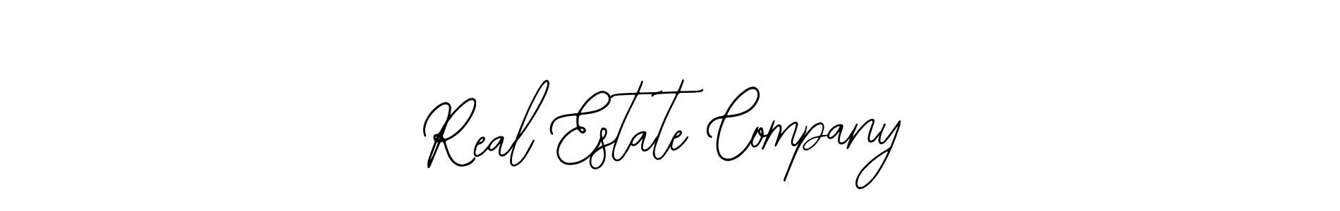 Use a signature maker to create a handwritten signature online. With this signature software, you can design (Bearetta-2O07w) your own signature for name Real Estate Company. Real Estate Company signature style 12 images and pictures png