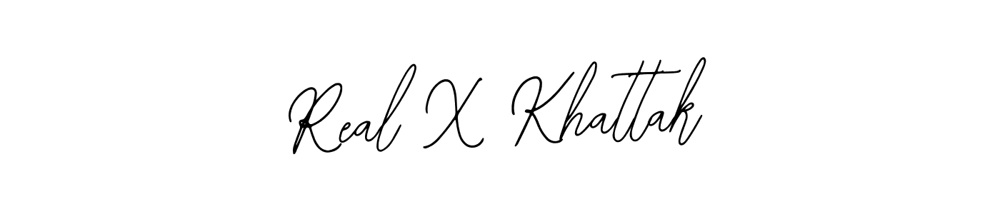 Real X Khattak stylish signature style. Best Handwritten Sign (Bearetta-2O07w) for my name. Handwritten Signature Collection Ideas for my name Real X Khattak. Real X Khattak signature style 12 images and pictures png