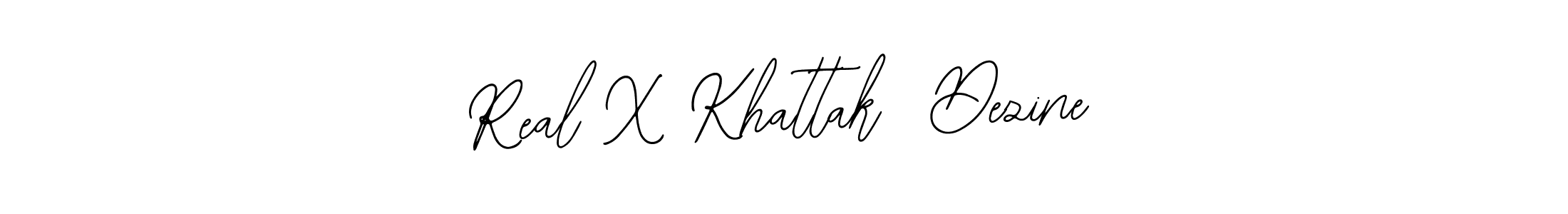 Bearetta-2O07w is a professional signature style that is perfect for those who want to add a touch of class to their signature. It is also a great choice for those who want to make their signature more unique. Get Real X Khattak  Dezine name to fancy signature for free. Real X Khattak  Dezine signature style 12 images and pictures png