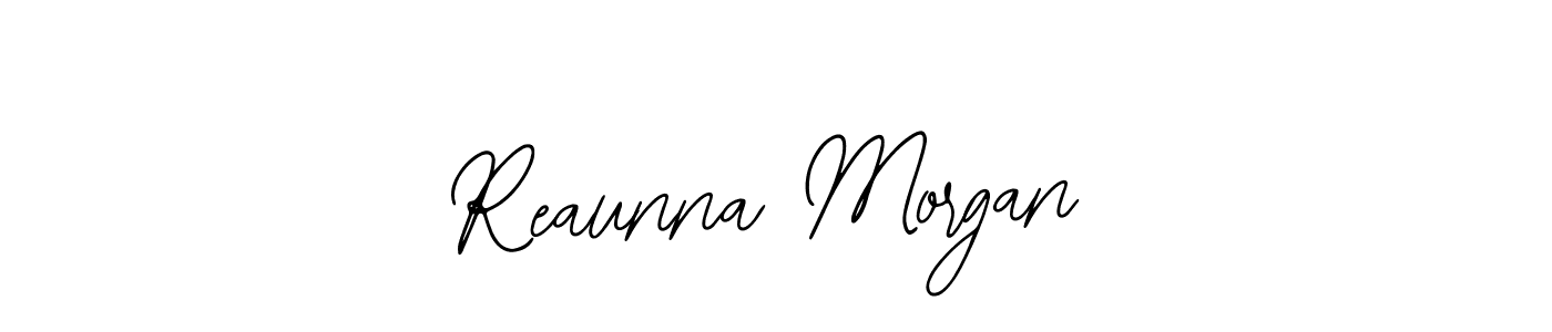 Make a beautiful signature design for name Reaunna Morgan. Use this online signature maker to create a handwritten signature for free. Reaunna Morgan signature style 12 images and pictures png