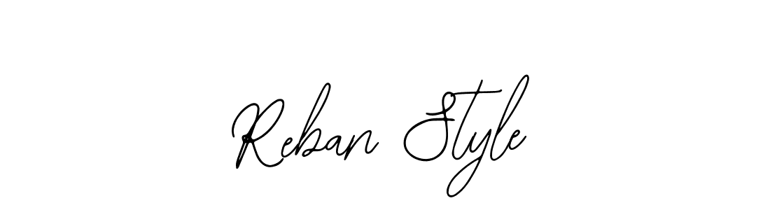 Create a beautiful signature design for name Reban Style. With this signature (Bearetta-2O07w) fonts, you can make a handwritten signature for free. Reban Style signature style 12 images and pictures png